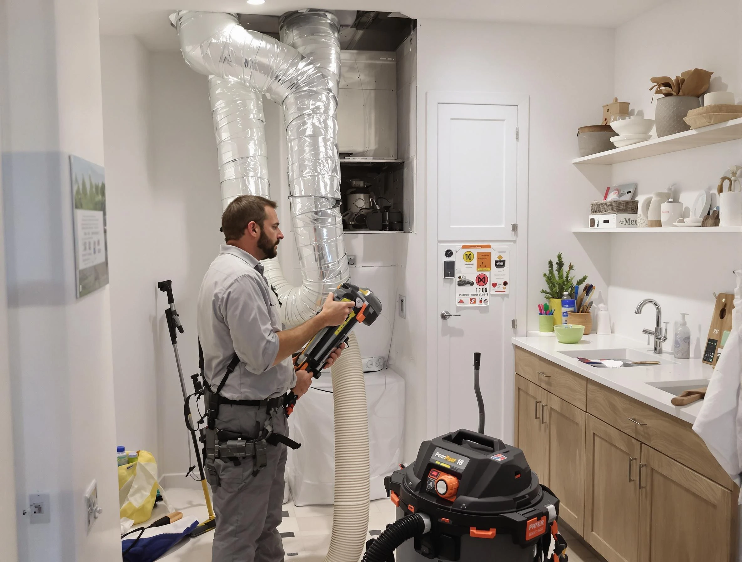 Clogged Dryer Vent Cleaning in Blanchard