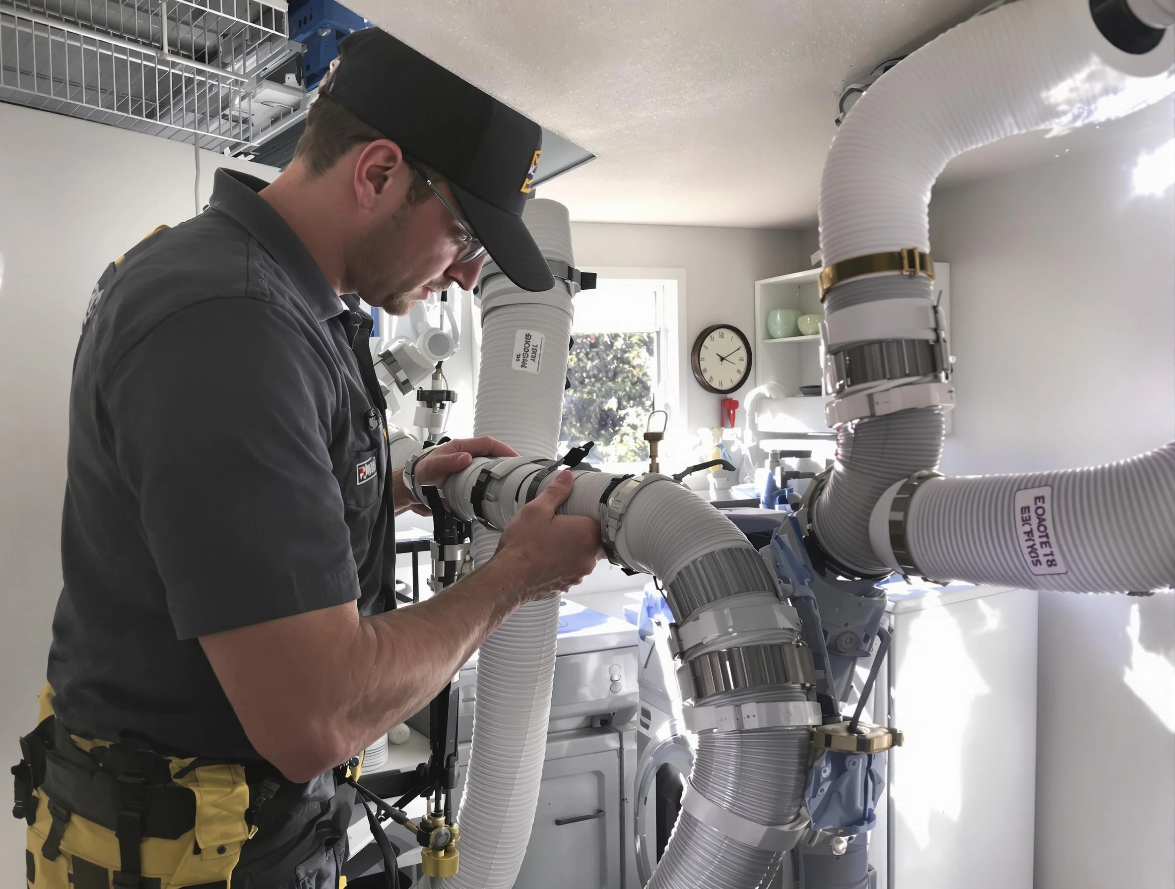 Dryer Vent Hose Installation in Blanchard