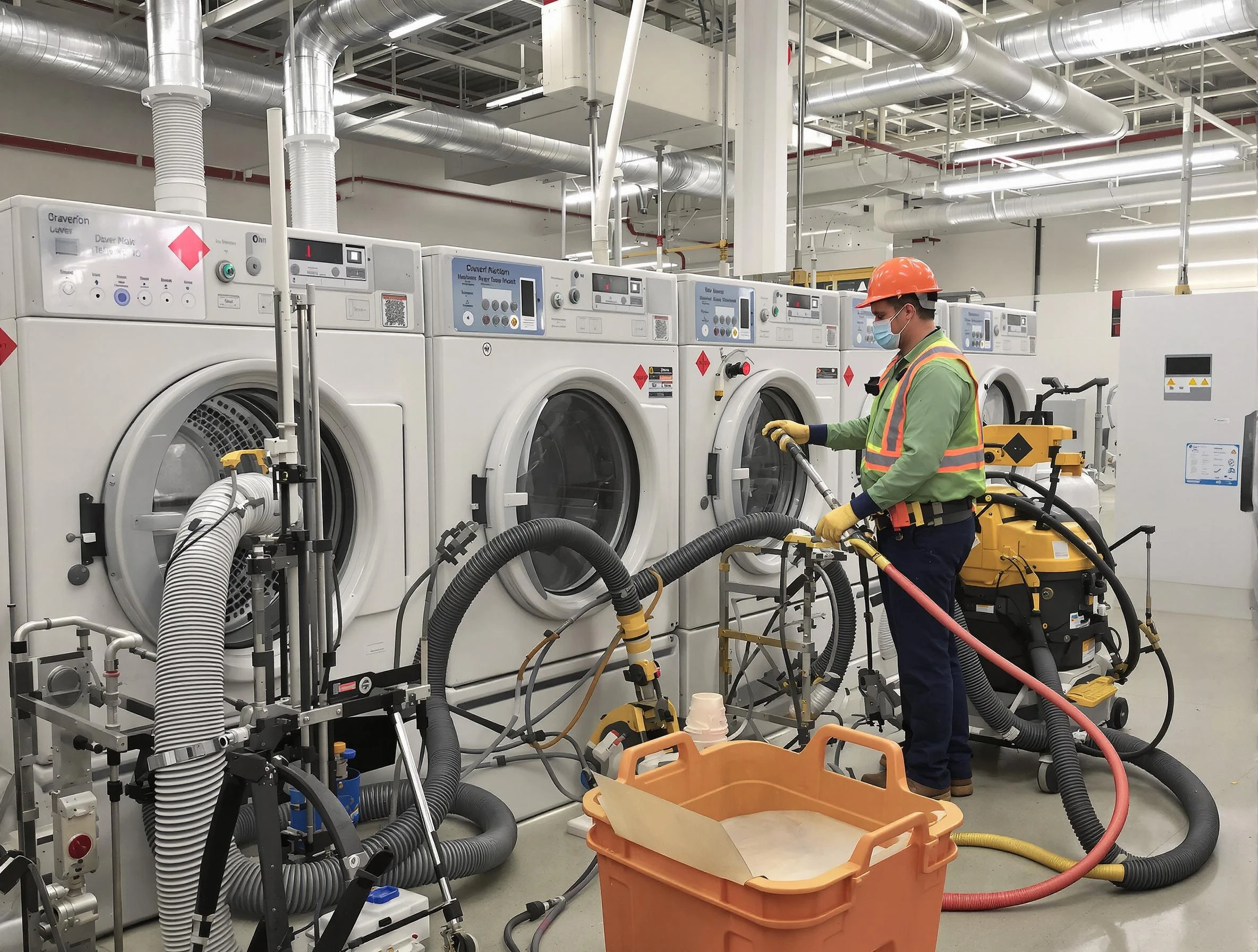 Commercial-grade dryer vent cleaning by Blanchard Dryer Vent Cleaning in Blanchard